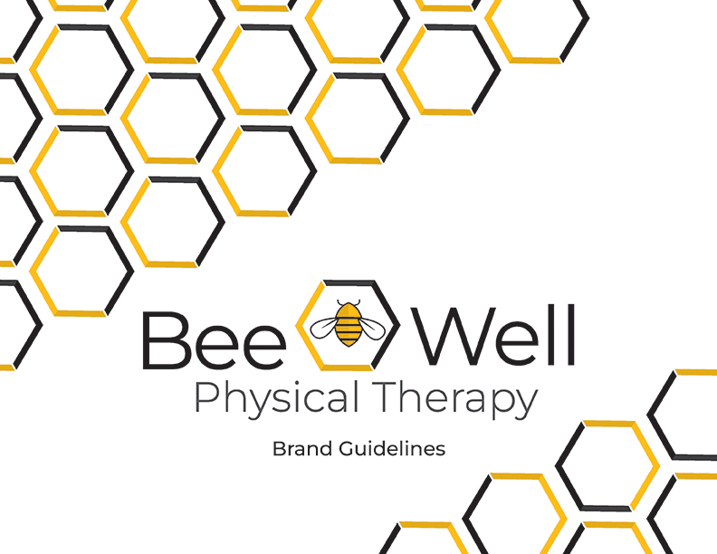 Bee Well Brand Identity Guidelines Cover