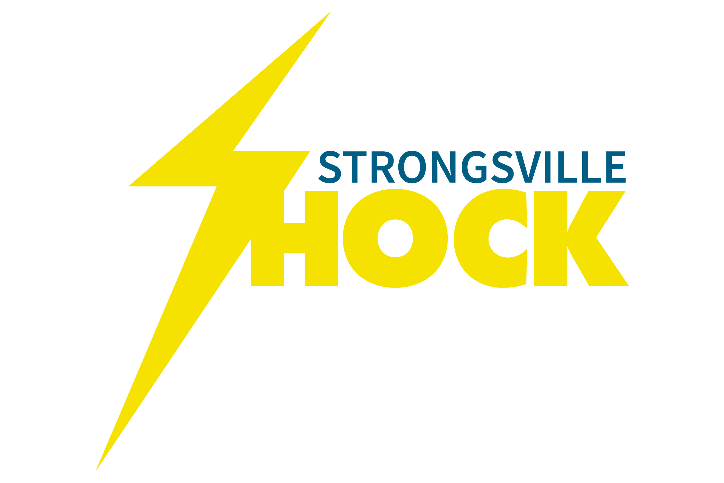 Final Version of the Strongsville Shock Primary Logo